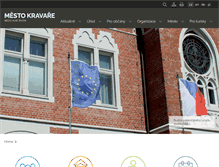 Tablet Screenshot of kravare.cz